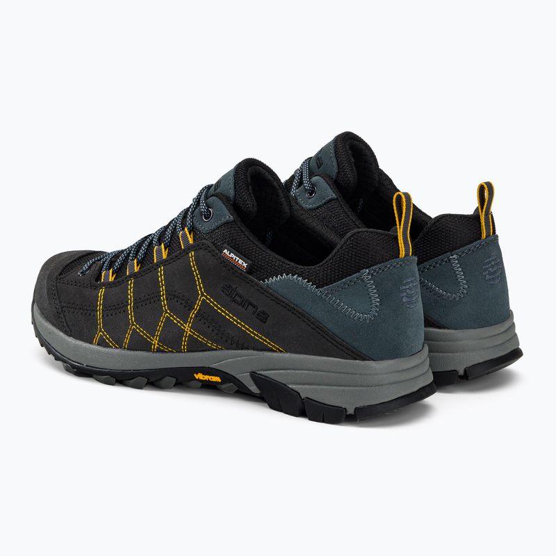 Pánske trekingové topánky Alpina Tropez grey/spring lak 3