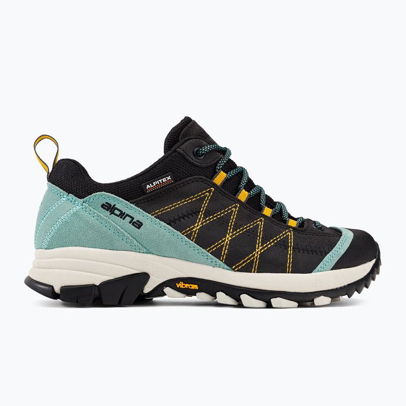 Dámska trekingová obuv Alpina Glacia opal blue/black 2