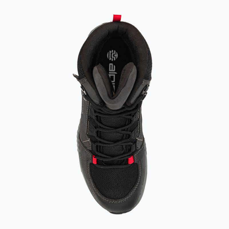 Pánske trekingové topánky Alpina Tracker Mid black/grey 6
