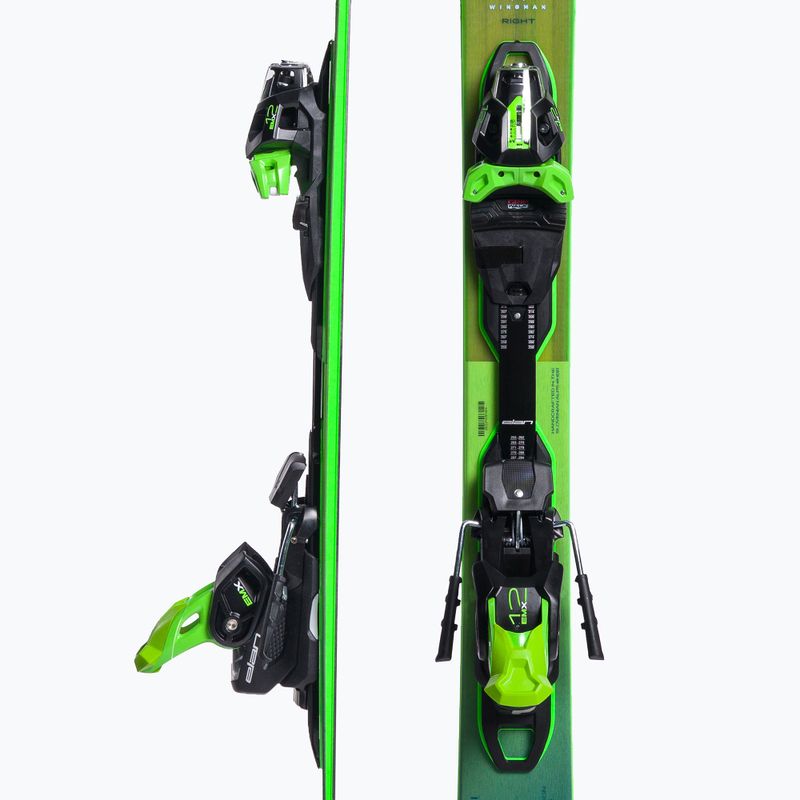 Elan Wingman 86 CTI Fusion X + EMX 12 pánske zjazdové lyže zelené ABAHBR21 5