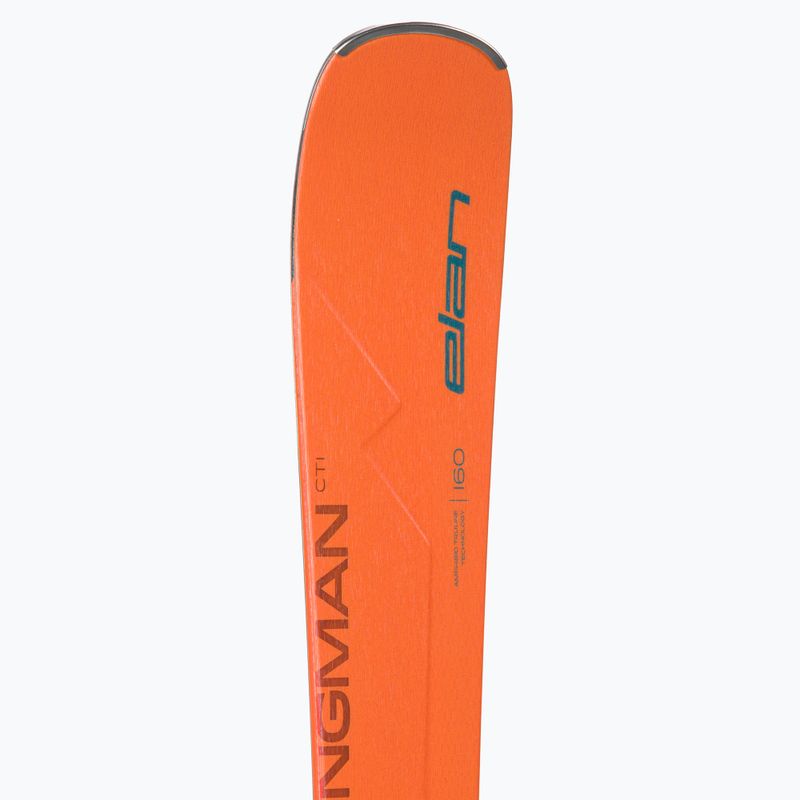 Elan Wingman 82 CTI Fusion + EMX 12 orange-blue zjazdové lyže ABBHBT21 8