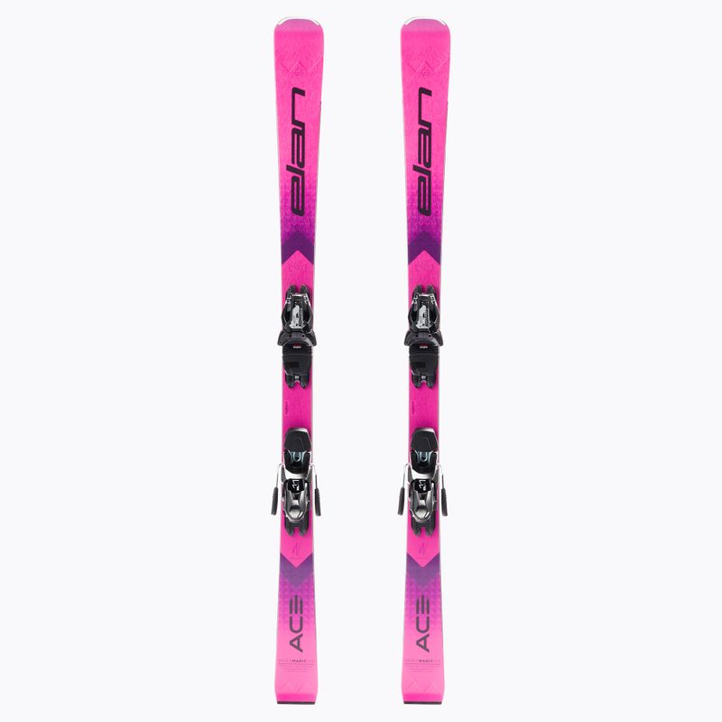 Dámske zjazdové lyže Elan Speed Magic PS + ELX 11 pink ACAHRJ21
