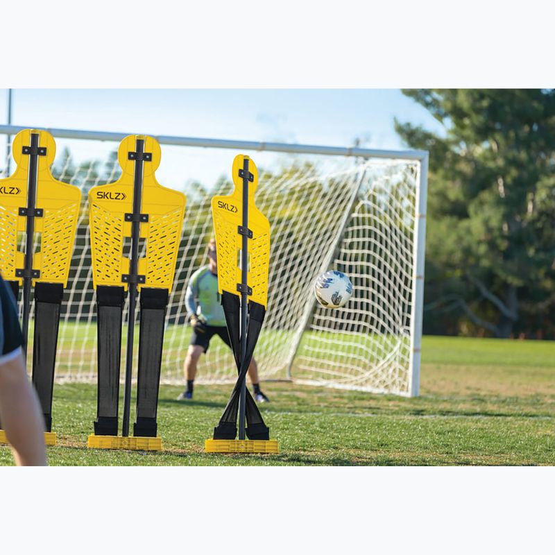 SKLZ Pro Training Futbalový obranca žltá figurína 7