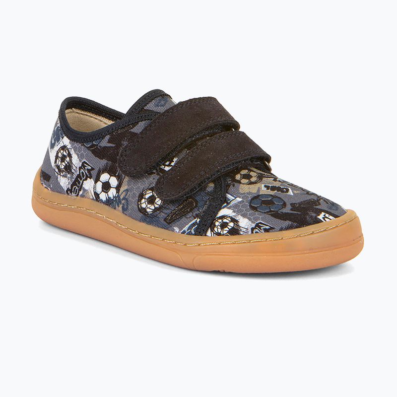 Detská barefoot obuv Froddo G1700379 sivá/modrá