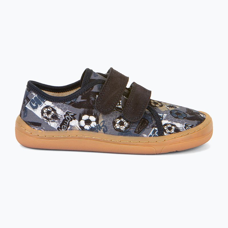 Detská barefoot obuv Froddo G1700379 sivá/modrá 2