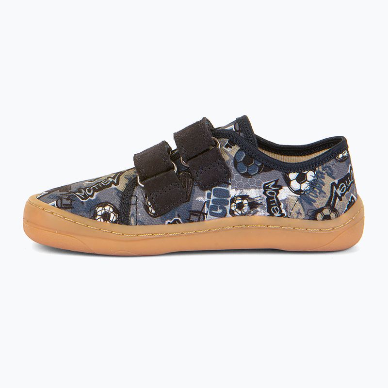 Detská barefoot obuv Froddo G1700379 sivá/modrá 3