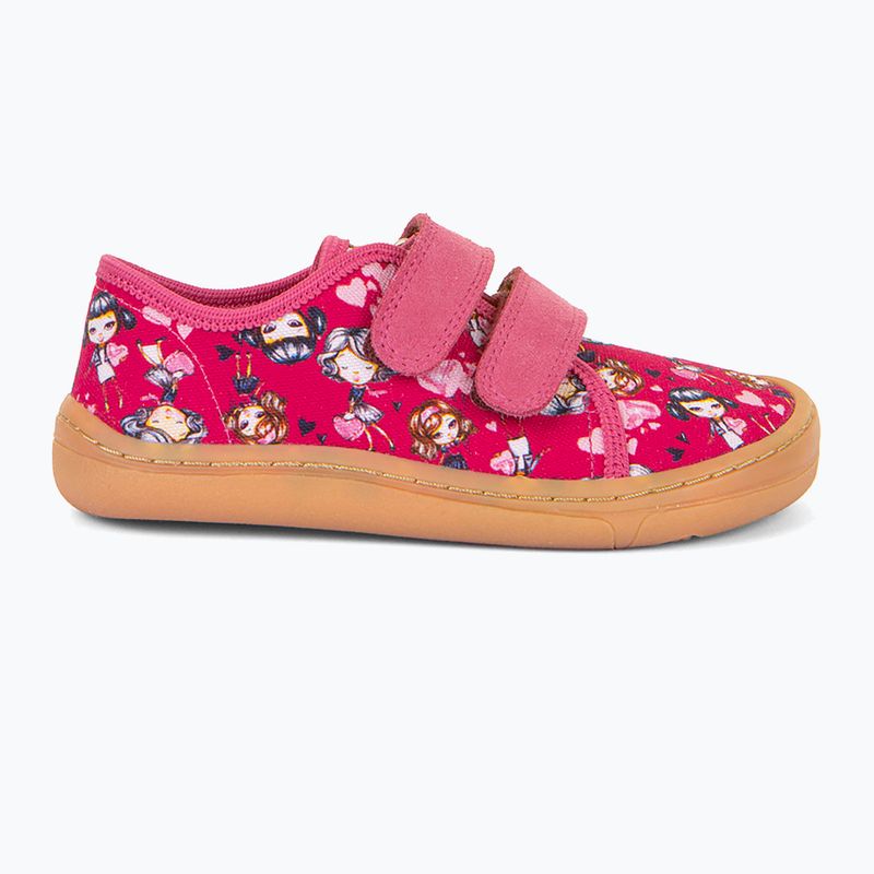 Detské barefoot topánky Froddo G1700379 fuxia+ 9