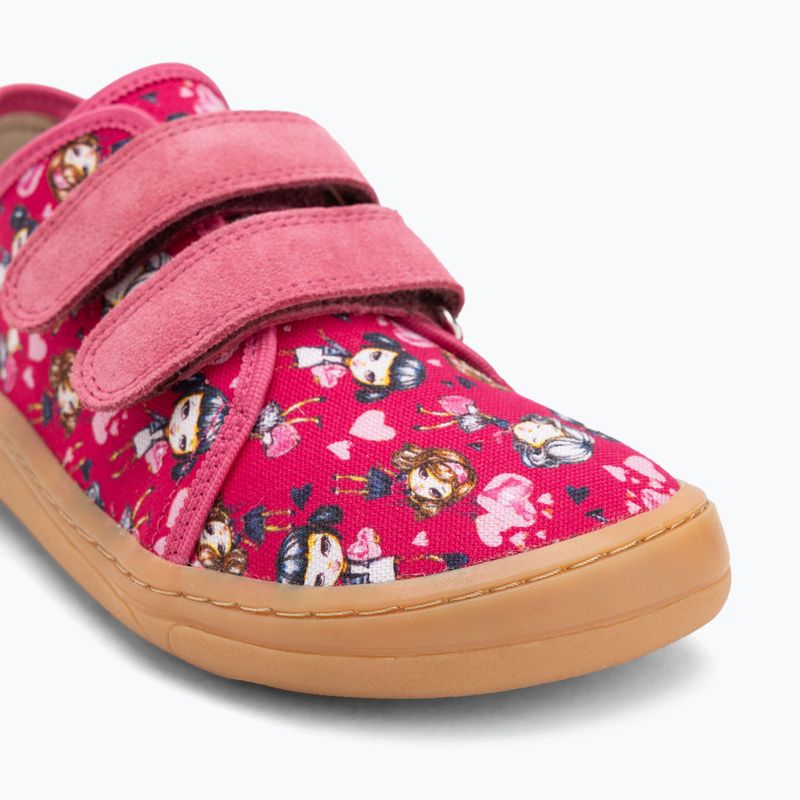 Detské barefoot topánky Froddo G1700379 fuxia+ 7