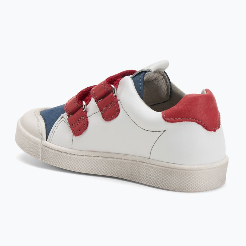 Detské barefoot topánky Froddo Rosario white/red 3