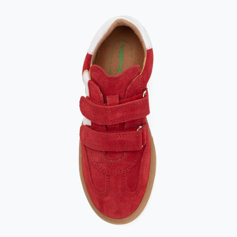 Detské barefoot topánky Froddo Lou red 5