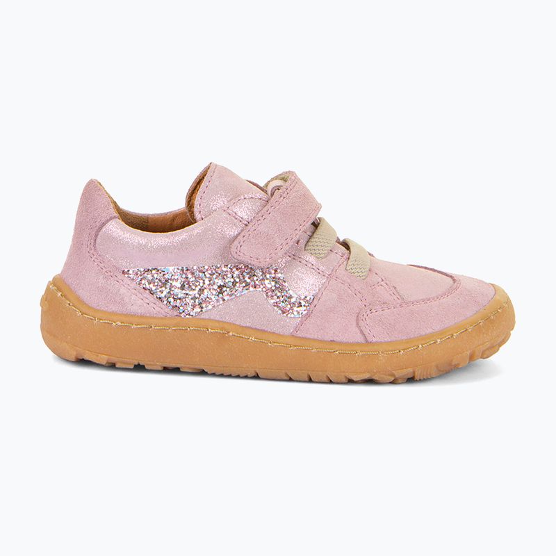 Detská barefoot obuv Froddo Splash pink shine 2
