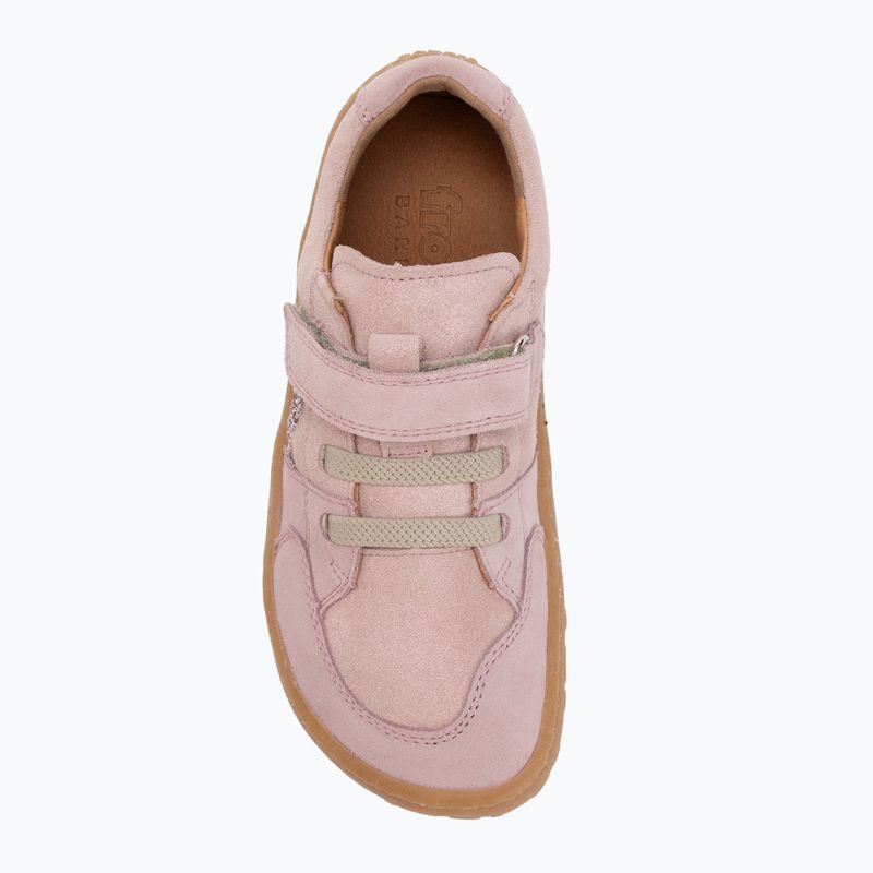 Detské barefoot topánky Froddo Splash pink shine 5