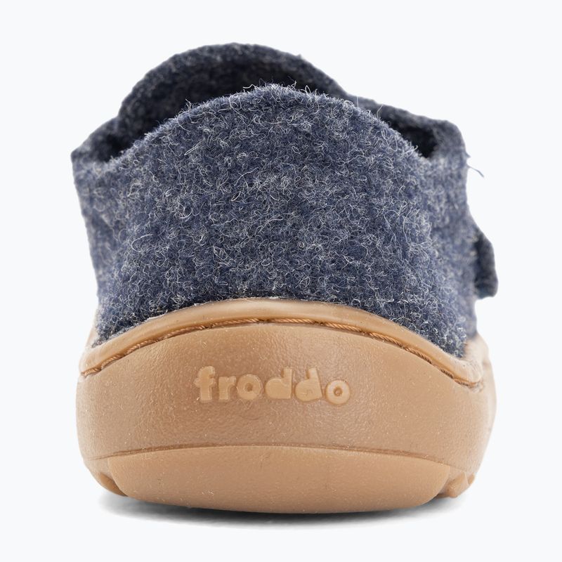 Detské barefoot topánky Froddo Barefoot Wooly dark blue 6