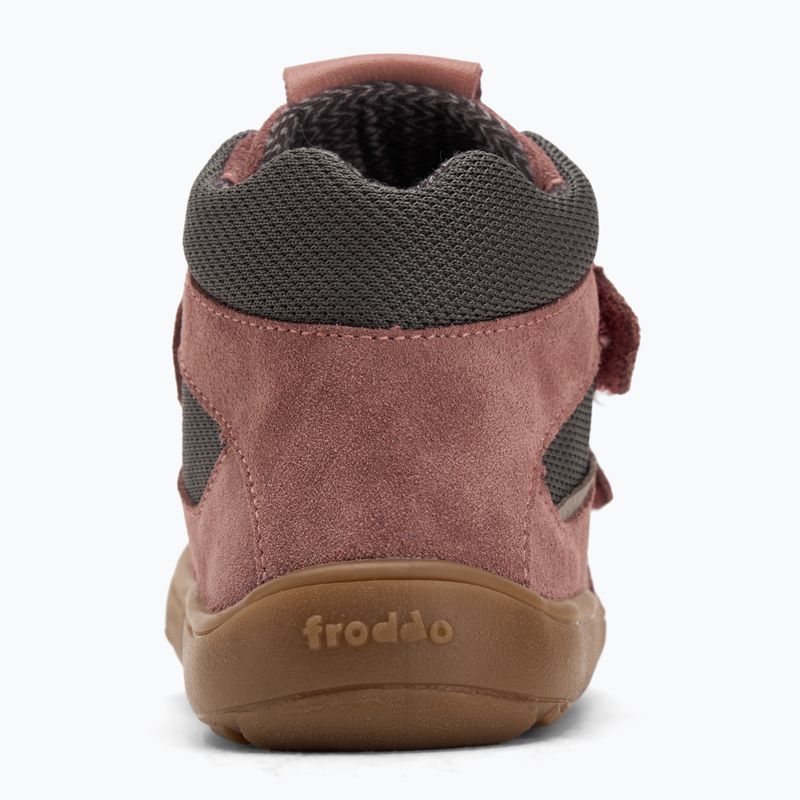 Detské barefoot topánky Froddo Tex Autumn grey/pink 6