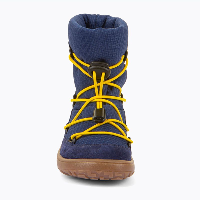 Detské barefoot snehule Froddo Barefoot Tex Track Wool blue 3
