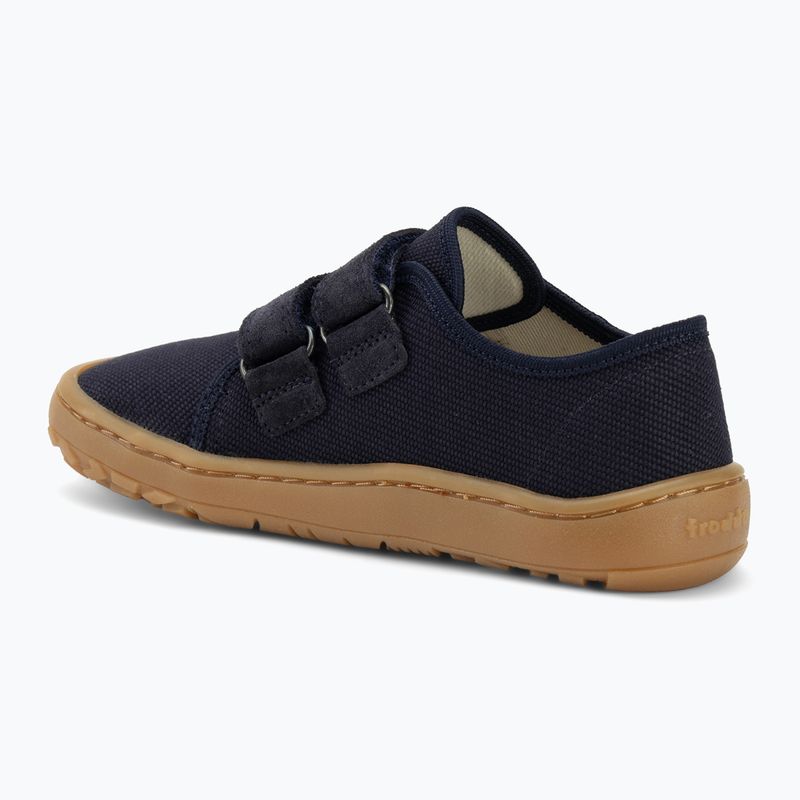 Detské barefoot topánky Froddo Canvas dark blue 3