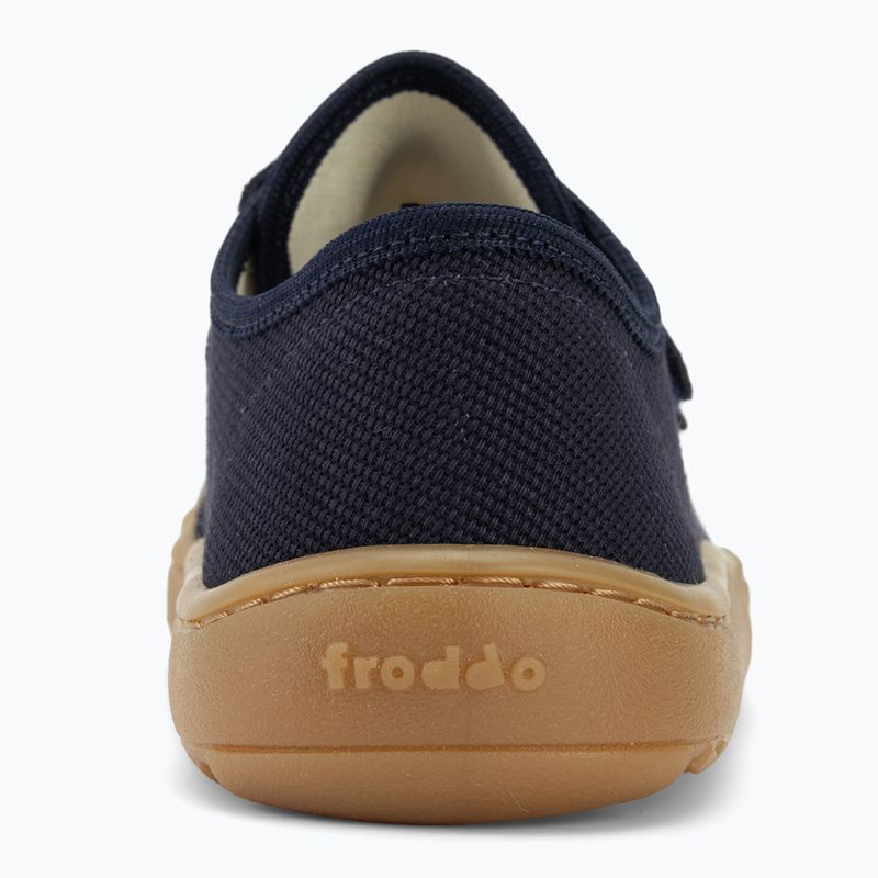 Detské barefoot topánky Froddo Canvas dark blue 6