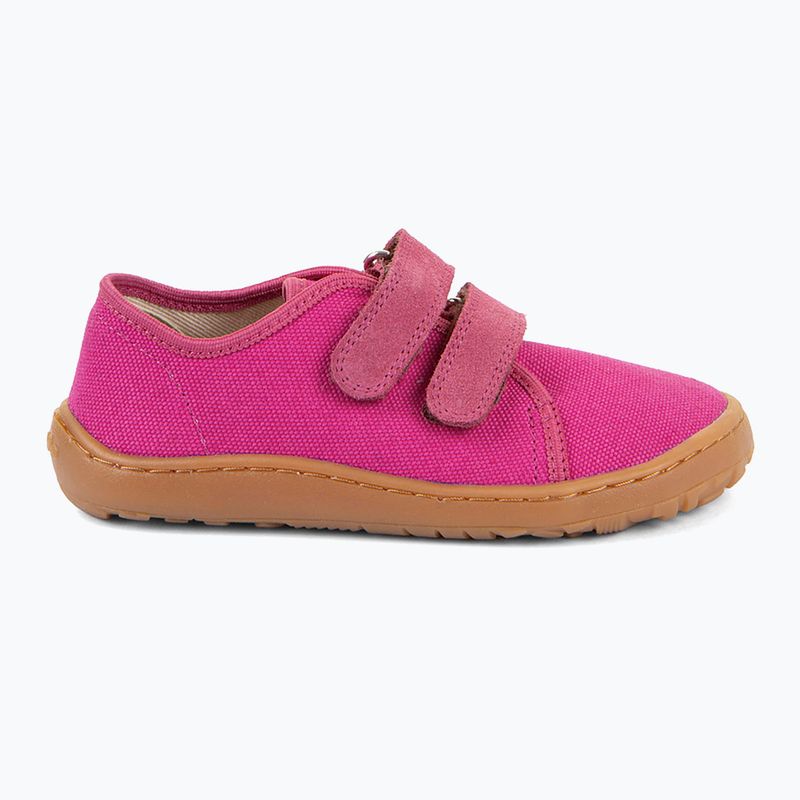 Detské barefoot topánky Froddo Canvas fuchsia 2
