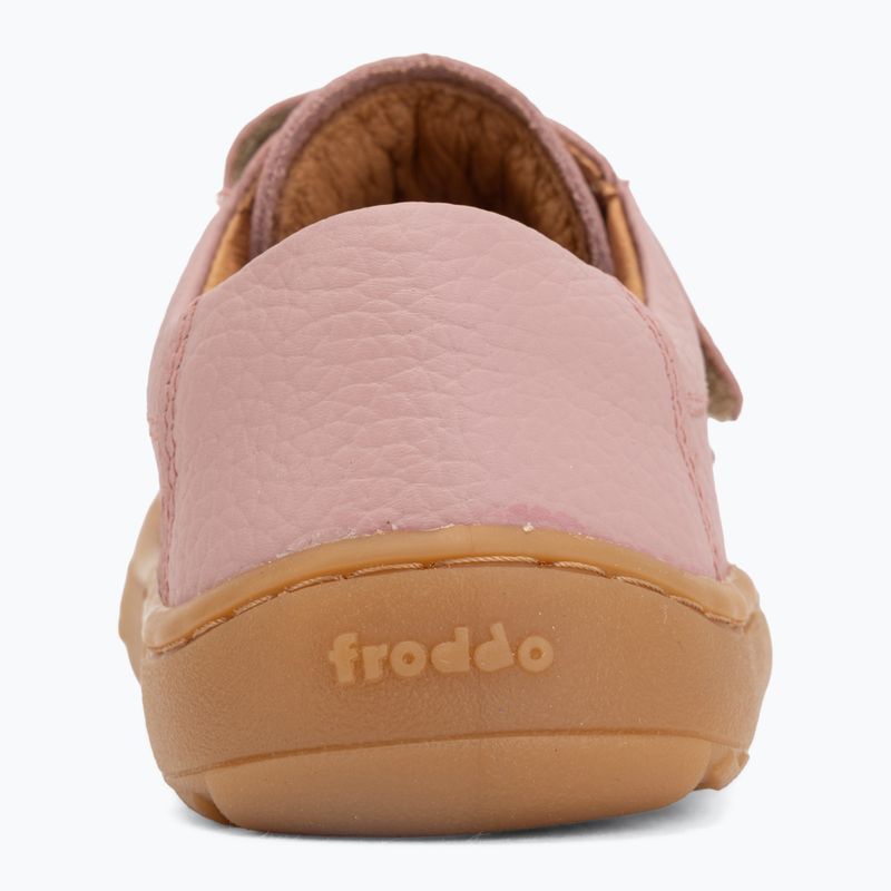 Detské barefoot topánky Froddo Baze pink 6