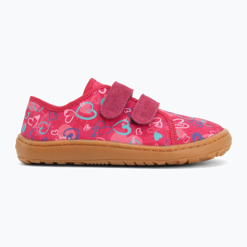 Detské barefoot topánky Froddo Barefoot Canvas fuxia+ 2