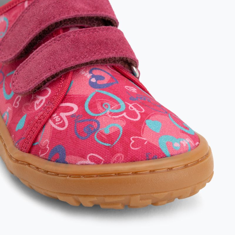 Detské barefoot topánky Froddo Barefoot Canvas fuxia+ 7