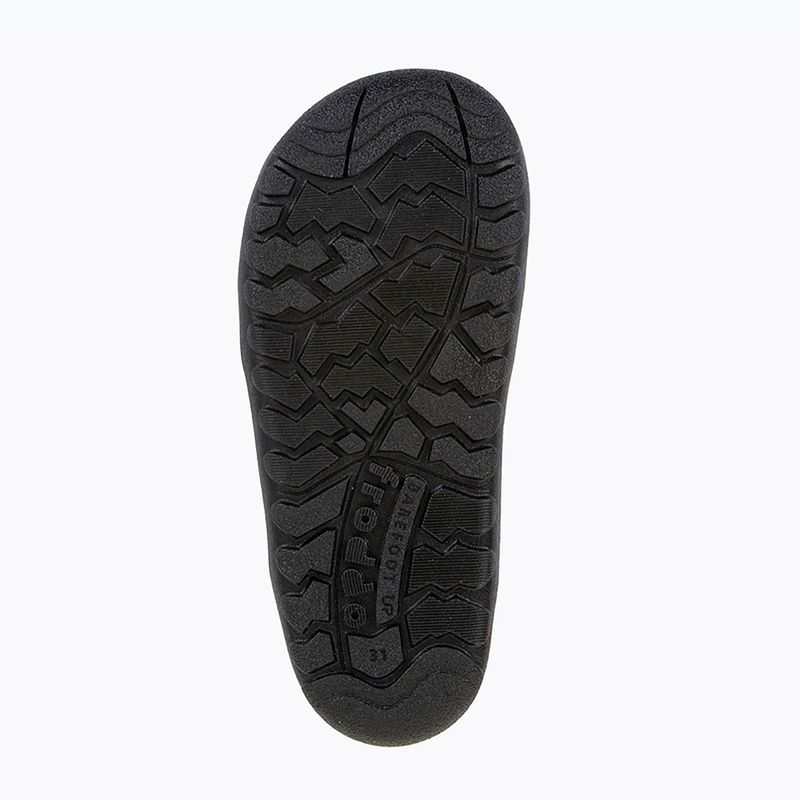 Detské barefoot snehule Froddo Barefoot Up Path Tex black/yellow 6