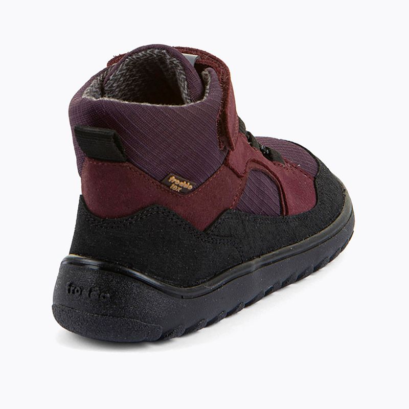 Detské barefoot snehule Froddo Barefoot Up Path Tex dark bordeaux 5