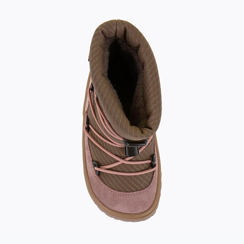 Detské barefoot snehule Froddo Barefoot Tex Track Wool dark pink 6