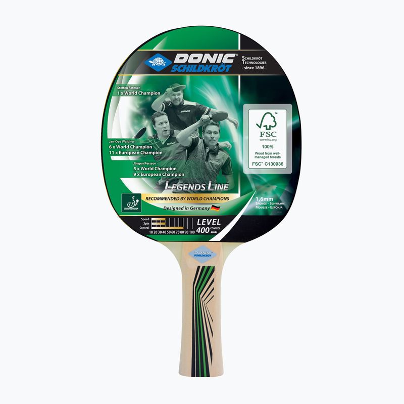 Donic-Schildkröt Legends 400 FSC stolnotenisová raketa 705241 9