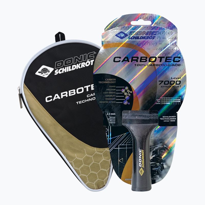 Donic-Schildkröt 5DS Carbotec 7 Liga stolnotenisová raketa 758221 3