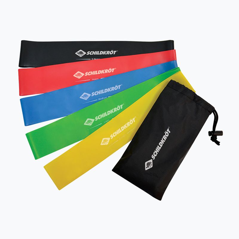 Schildkröt cvičebné pásy sada 5 Mini Resistance Band 960126 2