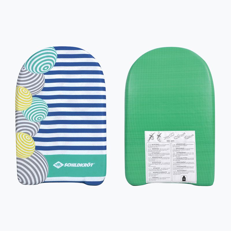 Schildkröt Bodyboard plavecká doska zeleno-modrá 970322 5