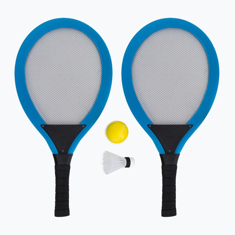 Sunflex Jumbo bedmintonový set modrý 53588