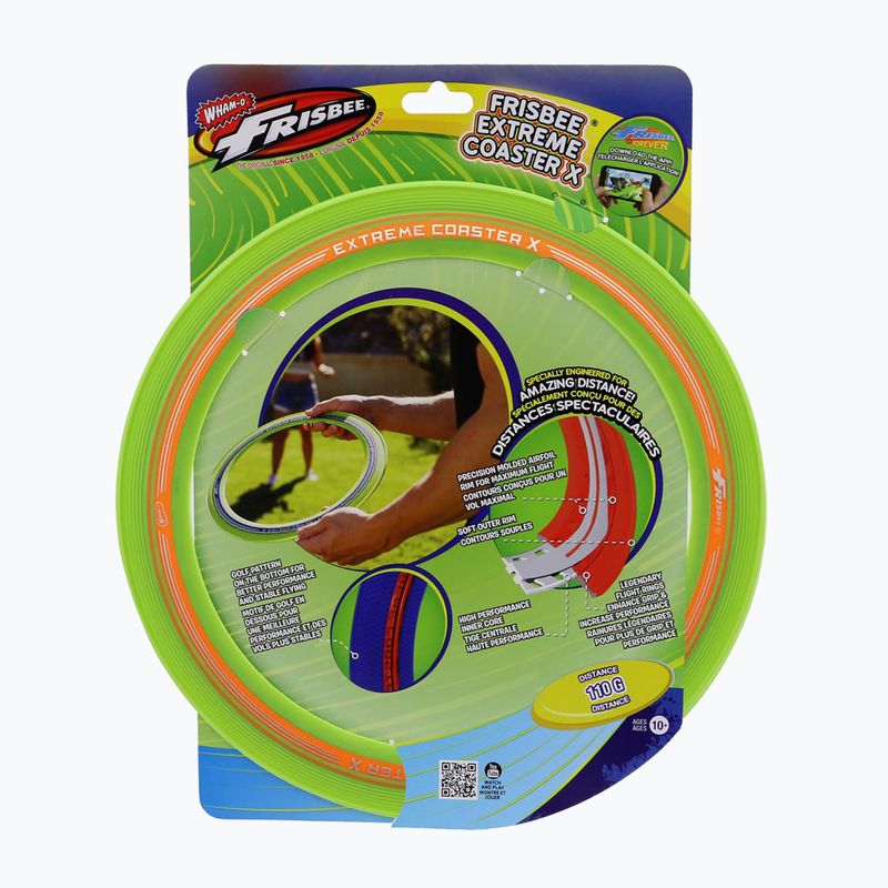Frisbee Sunflex Extreme Coaster X zeleno-oranžový 81137 2