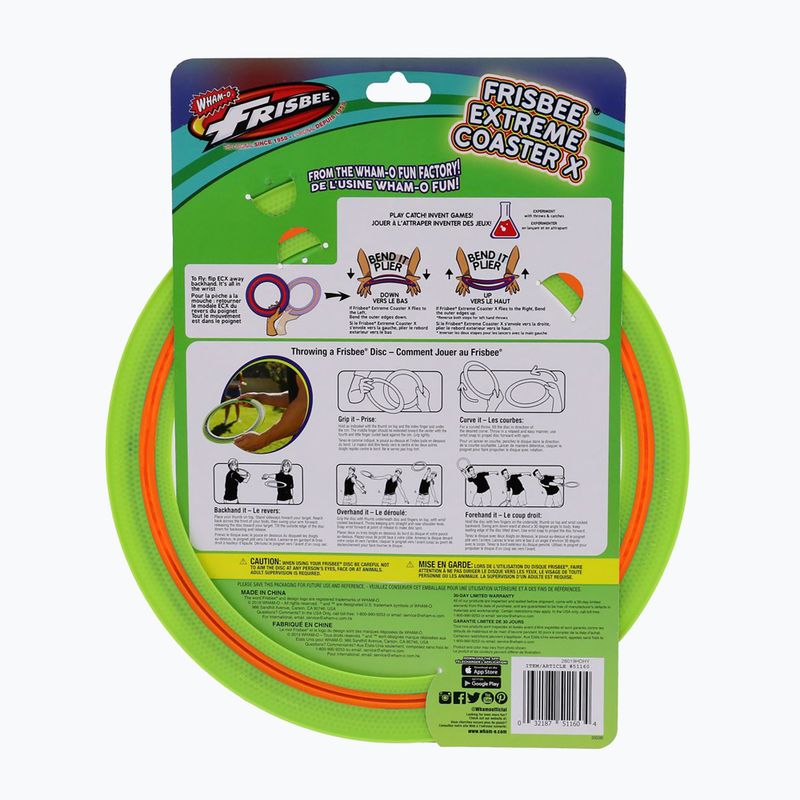 Frisbee Sunflex Extreme Coaster X zeleno-oranžový 81137 3