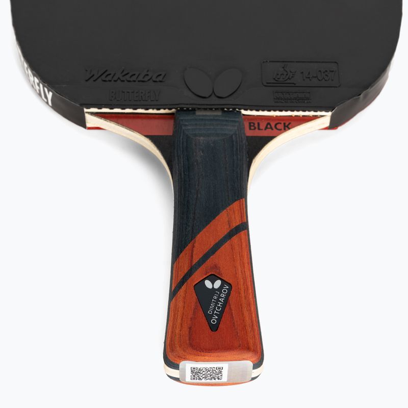 Raketa na stolný tenis Butterfly Ovtcharov Black 3