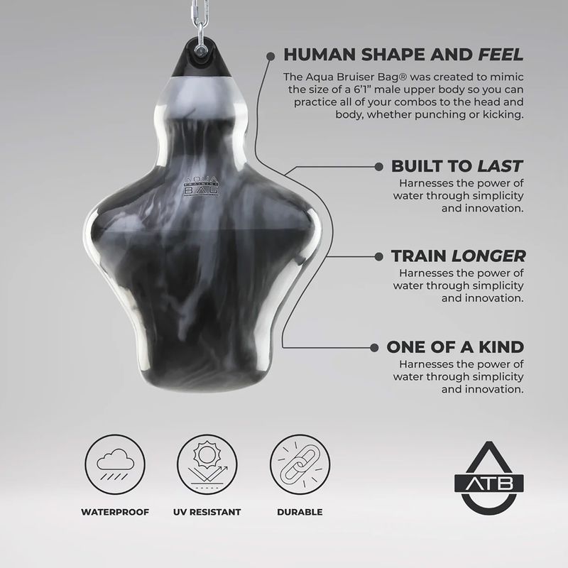 Boxovací vak Aqua Training Bag Bruiser 18" haymaker black 2