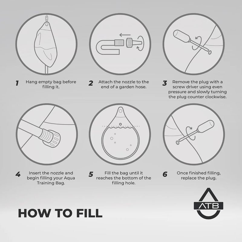 Boxovací vak Aqua Training Bag Bruiser 18" haymaker black 3