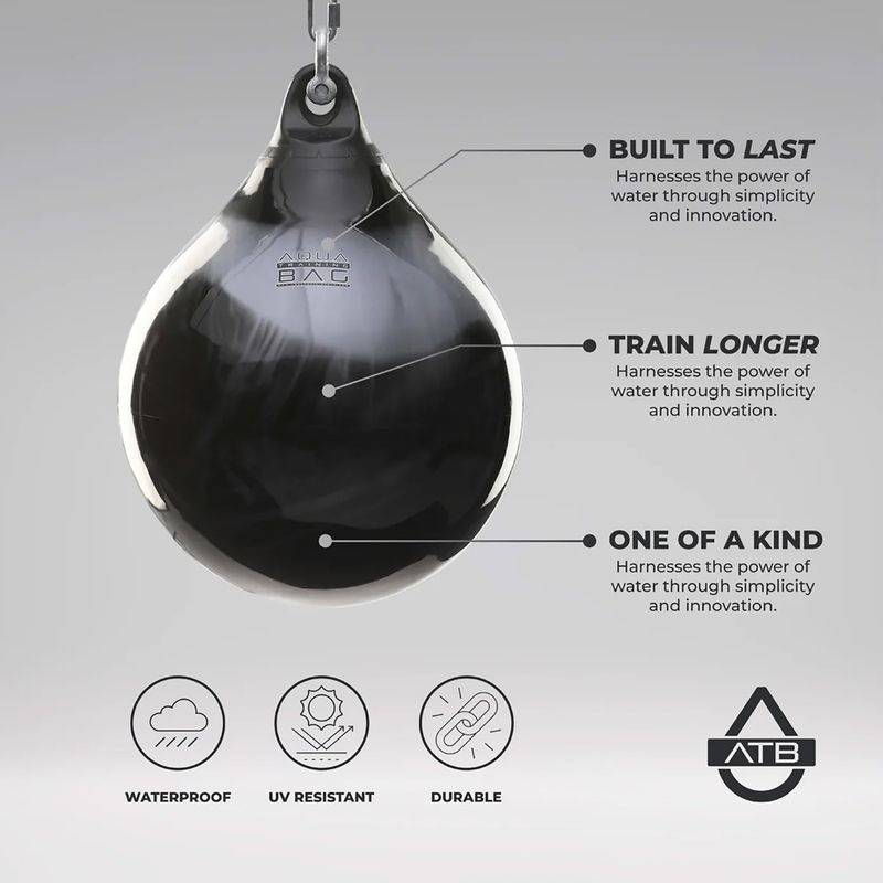 Boxovacia hruška Aqua Training Bag Energy Punching Bag 15" blue 8