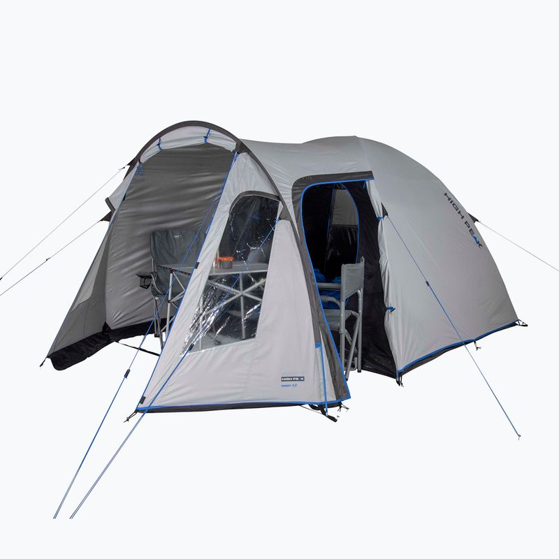 Kempingový stan pre 4 osoby High Peak Tessin grey 10224 5