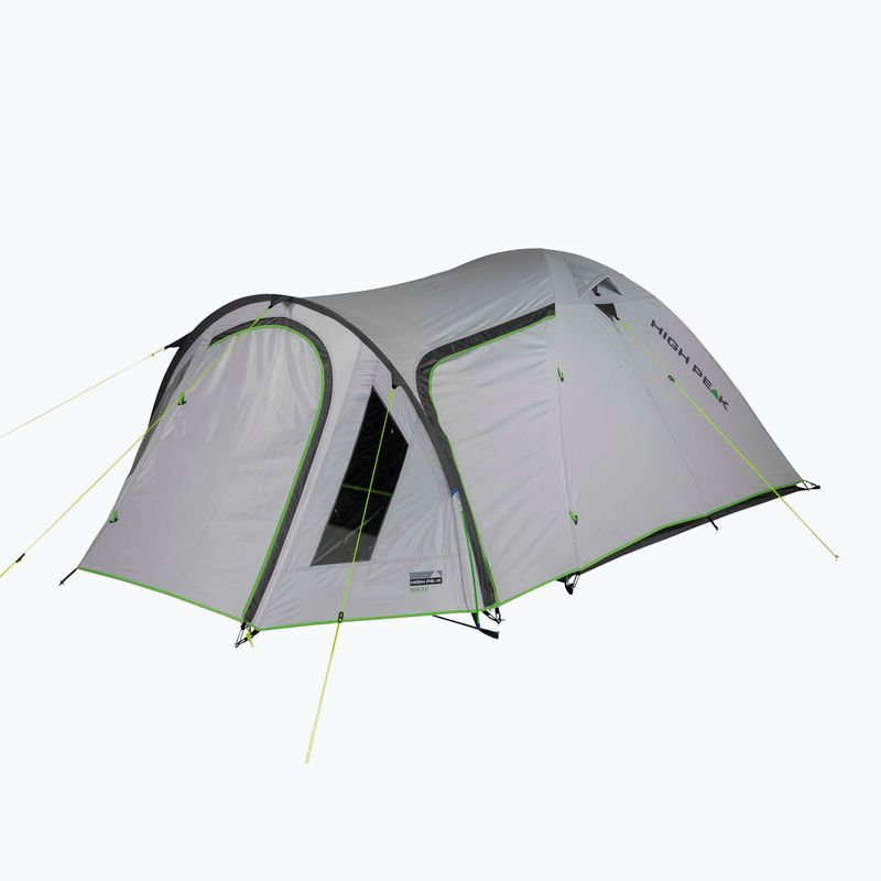 Kempingový stan High Peak pre 4 osoby Kira sivá 10373 3