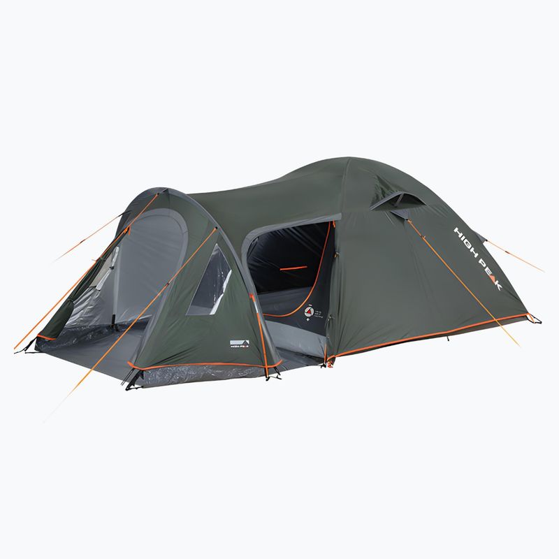 Kempingový stan pre 4 osoby High Peak Kira 4.1 deep forest