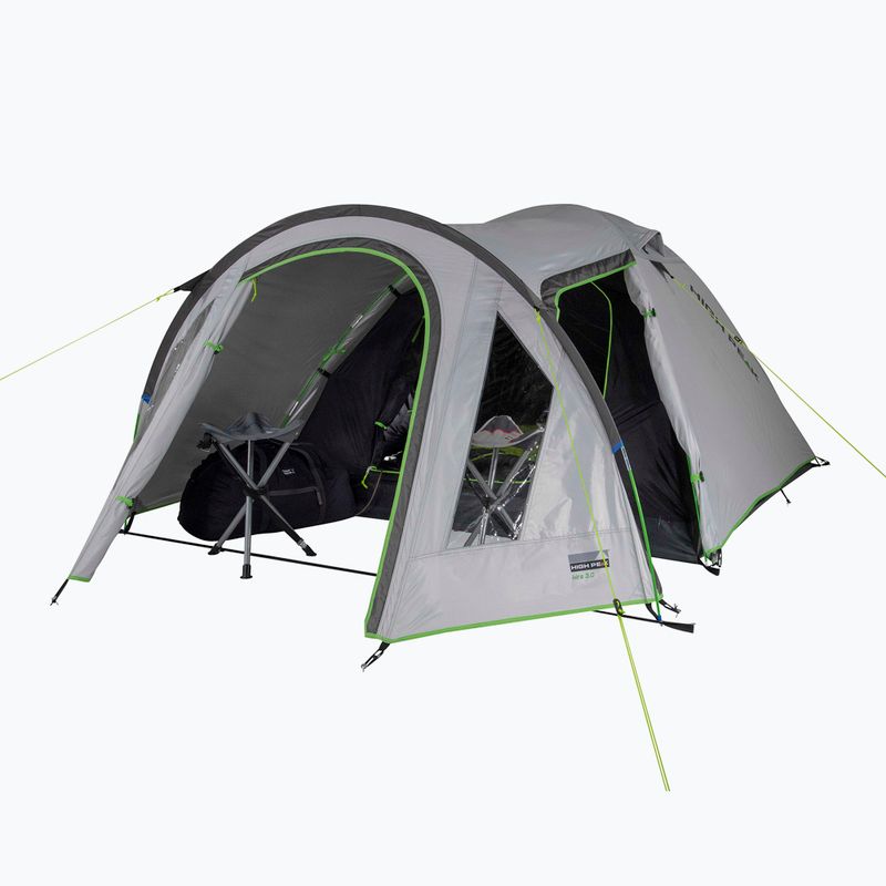 Kempingový stan High Peak pre 5 osôb Kira sivá 10376 6