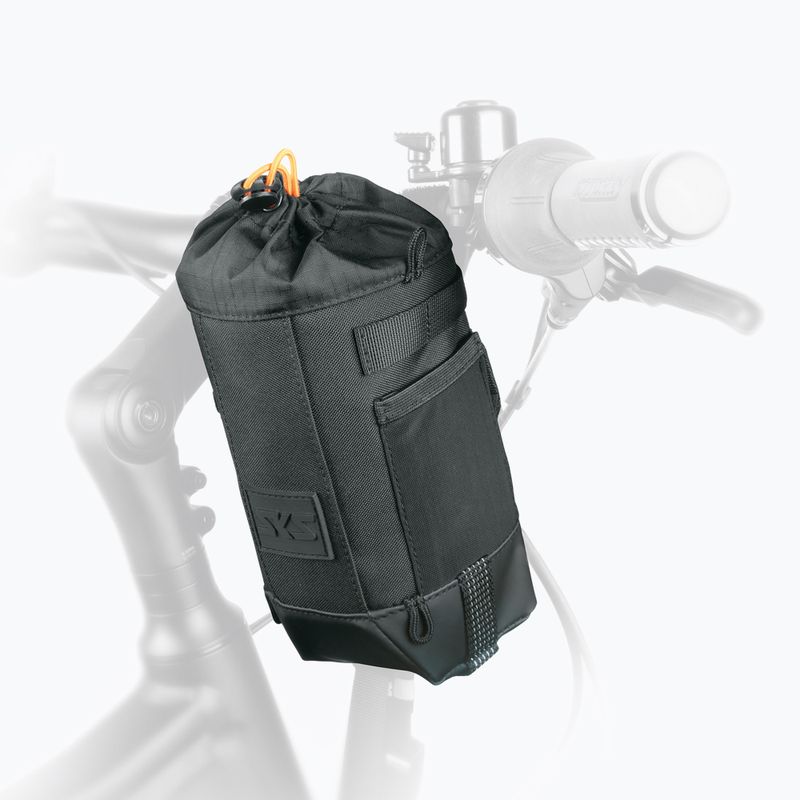 SKS Urban Steambag 1,25 l taška na bicykel na riadidlách čierna 5