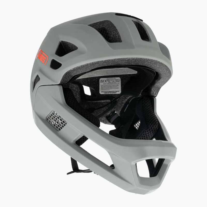 Detská cyklistická prilba ABUS Youdrop FF chalk grey