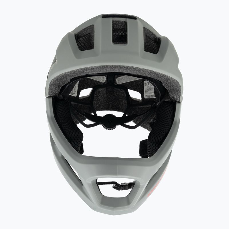 Detská cyklistická prilba ABUS Youdrop FF chalk grey 2