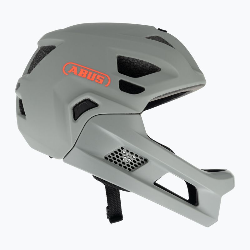 Detská cyklistická prilba ABUS Youdrop FF chalk grey 4