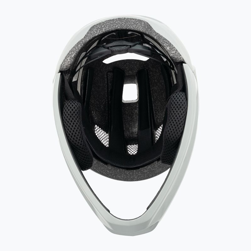 Detská cyklistická prilba ABUS Youdrop FF chalk grey 5