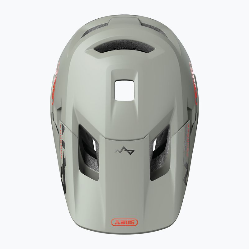 Detská cyklistická prilba ABUS Youdrop FF chalk grey 6