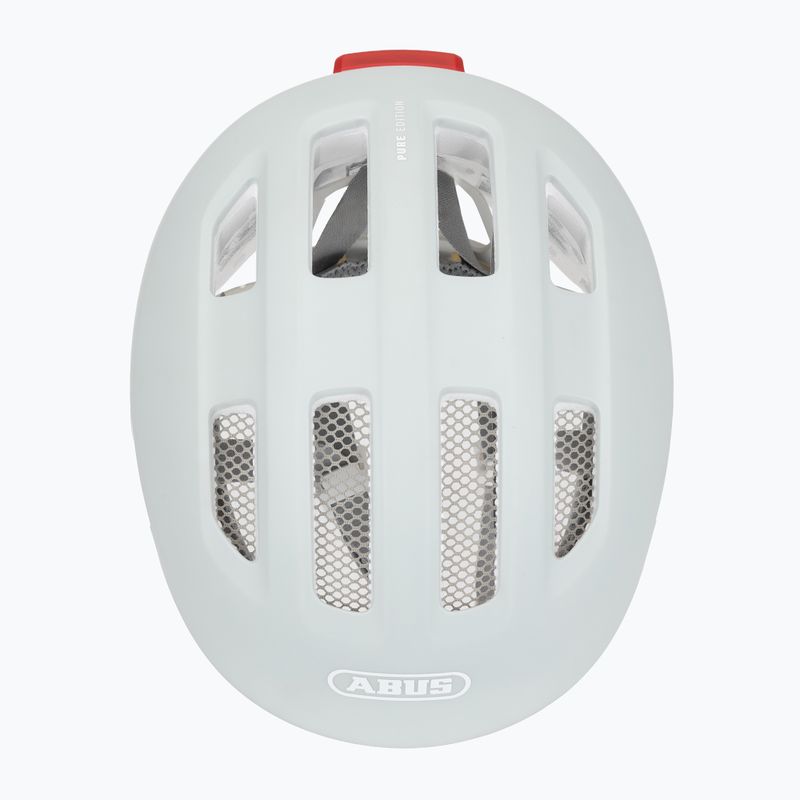 Detská cyklistická prilba ABUS Smiley 3.0 ACE LED pure mint 6